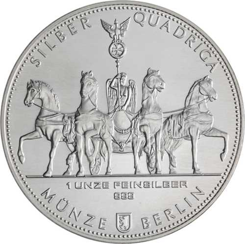 Deutschland-1+0,5+1-4 Unze-2017+2018-AGstgl-Quadriga-Etui