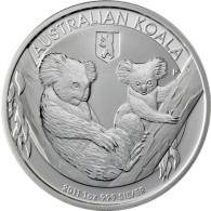 1 oz Silbermünze Koala - Australien 1 Dollar 2011 Berliner Bär