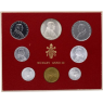 Vatikan-668 Lire-1965-Stgl-Kursmünzensatz-RS