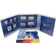 Deutschland-2Euro-Briefmarken-2006-Holstentor-Folder