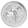 1 Unze Silbermünze Jahr des Pferdes - Australien Lunar II Serie 2014