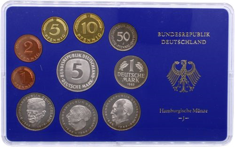 Deutschland-12,68 DM-1983-PP-Kurs-Blister-MzzJ-RS