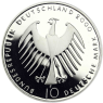 Deutschland 10 DM Silber 2000 PP Natur Erde Mensch, EXPO 2000 Mzz. F