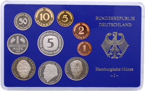 Deutschland-12,68 DM-1996-PP-Kurs-Blister-MzzJ-RS