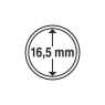 331022 - 10 Münzenkapseln   Innendurchmesser 16,5 mm 