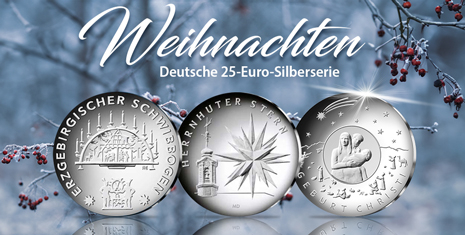 25 Euro Münzen Weihnachten