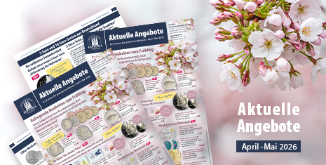 Aktuelle Liste - Münzen sammeln kaufen anlegen Aktuelle Angebote