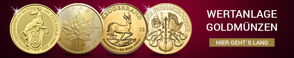 Goldmünzen sicher online vom Numismatiker kaufen